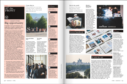 Monocle April 2025 - Issue 182 - Hình ảnh 3